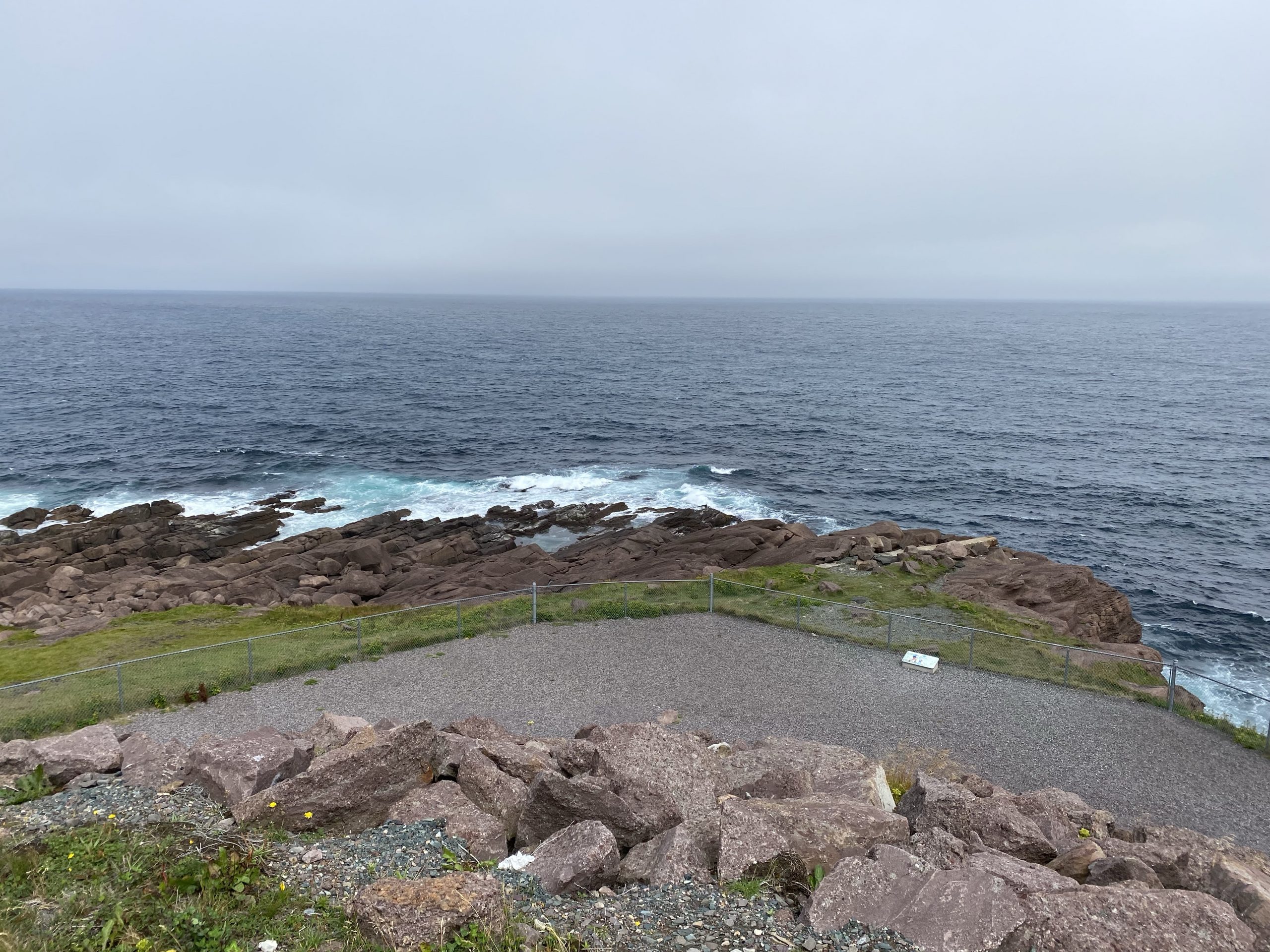 The Atlantic Ocean, looking east from Cape Spear.