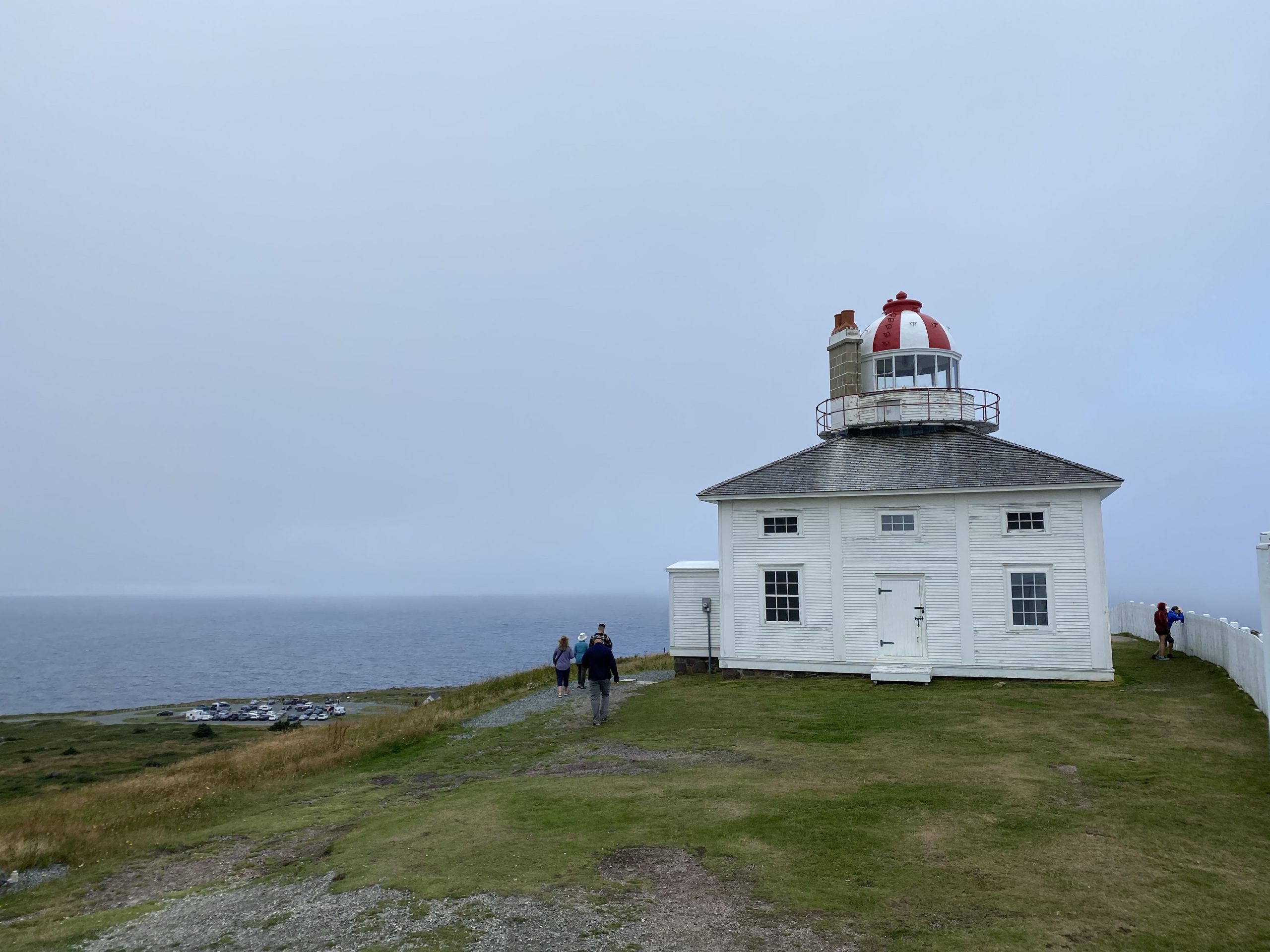 The old Cape Spear lighthouse, which was used from 1835 to 1955.