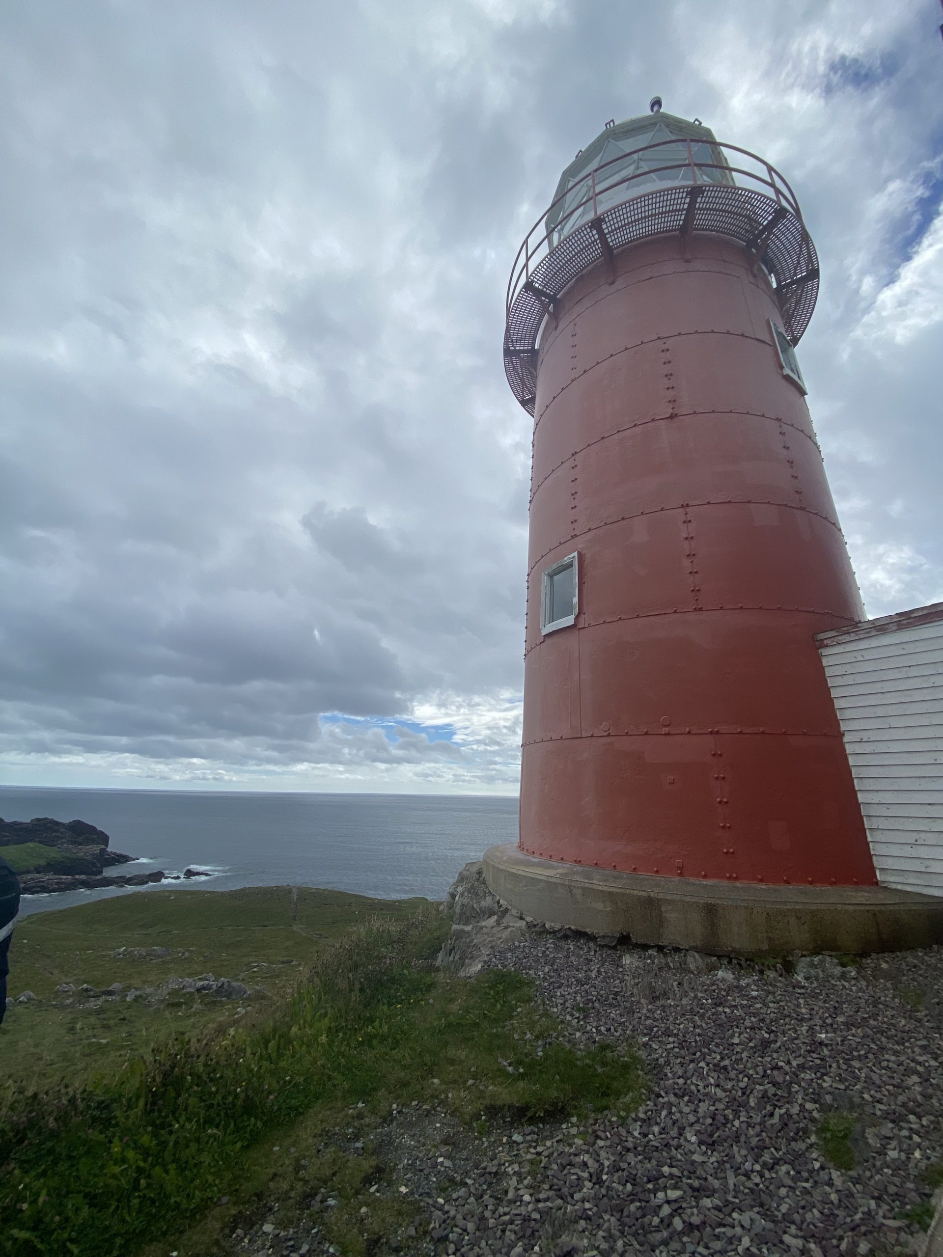 The Ferryland lighthouse in Newfoundland.
