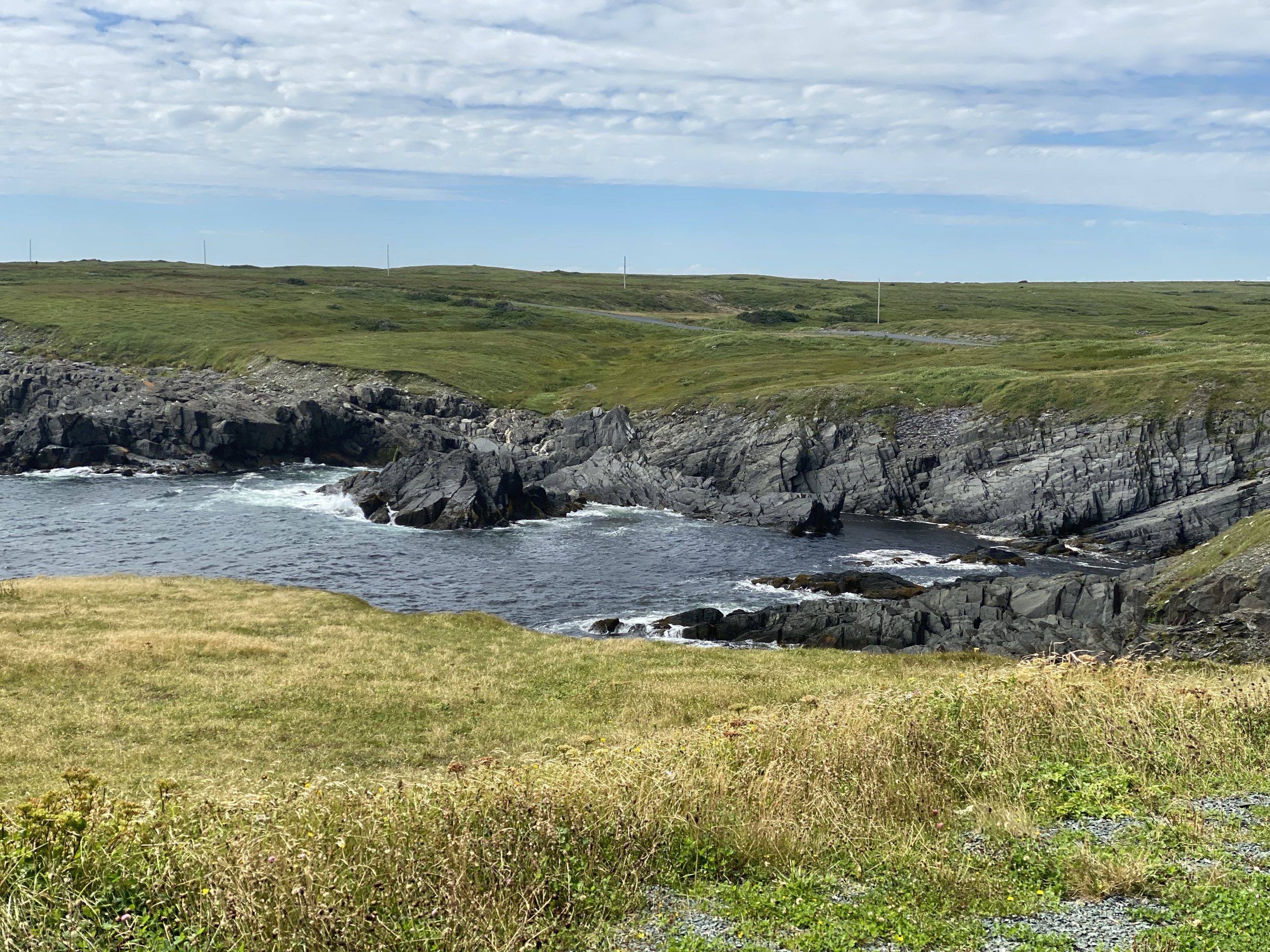 The large inlet at Cape Race in Newfoundland.