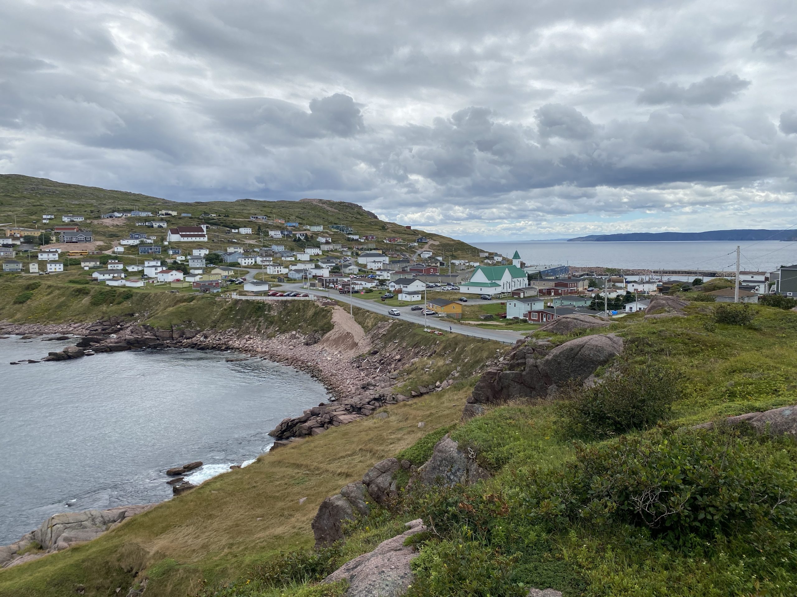 A view of Bay de Verde in Newfoundland.