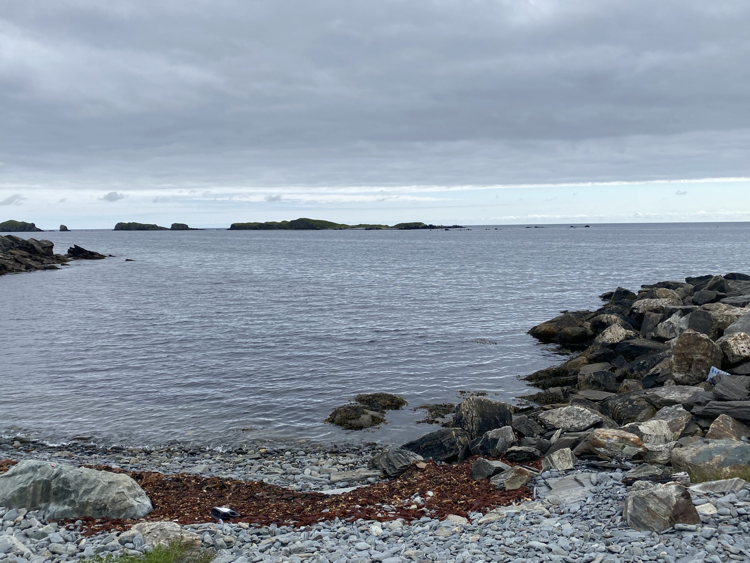 The rocky coast at Melrose on the Bonavista Peninsula in Newfoundland.