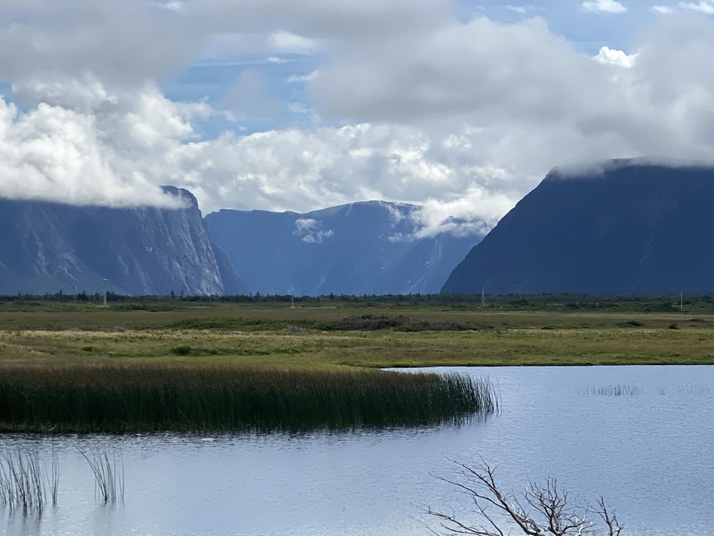 Very similar photo to one I took a few days ago, but that was in threatening rain and this one is in sun, at Gros Morne National Park in Newfoundland.