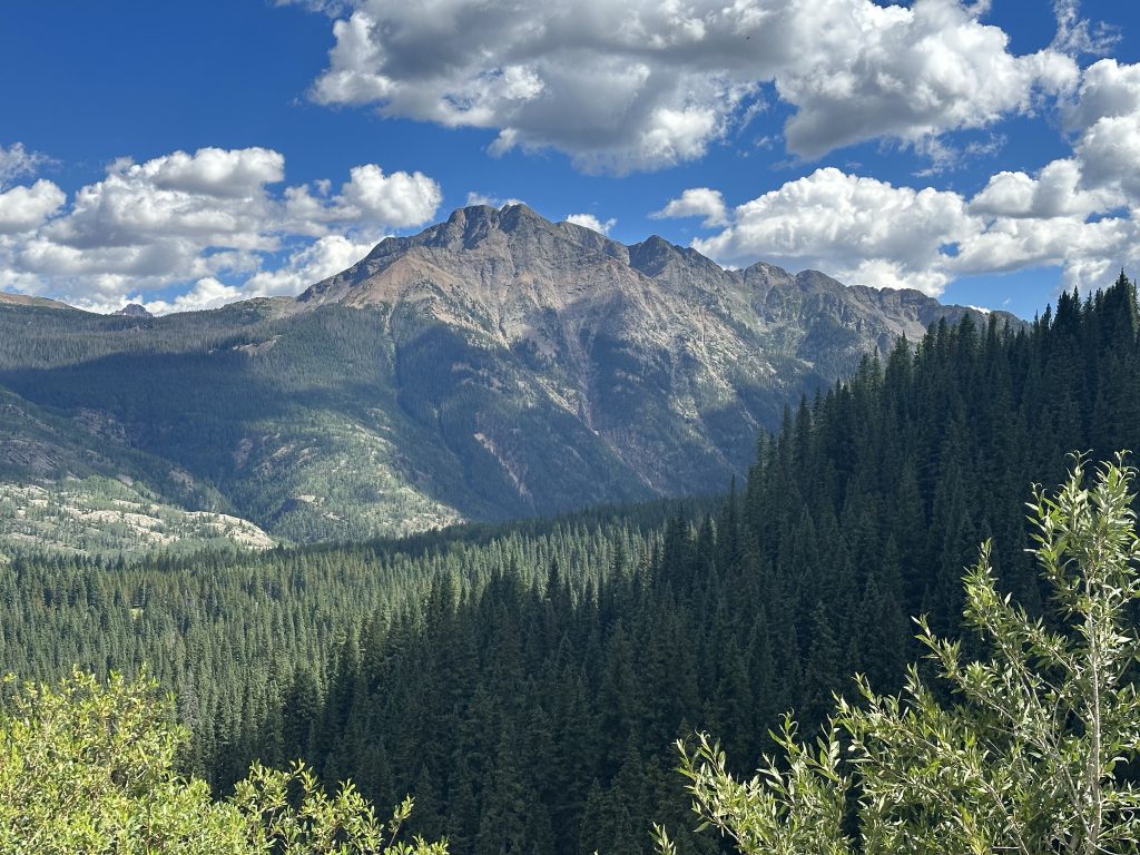 A Mountain View just past the Coal Creek crossing on US550 north of Durango, Colorado.